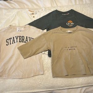 Bundle of Four Zara Long Sleeve Tees